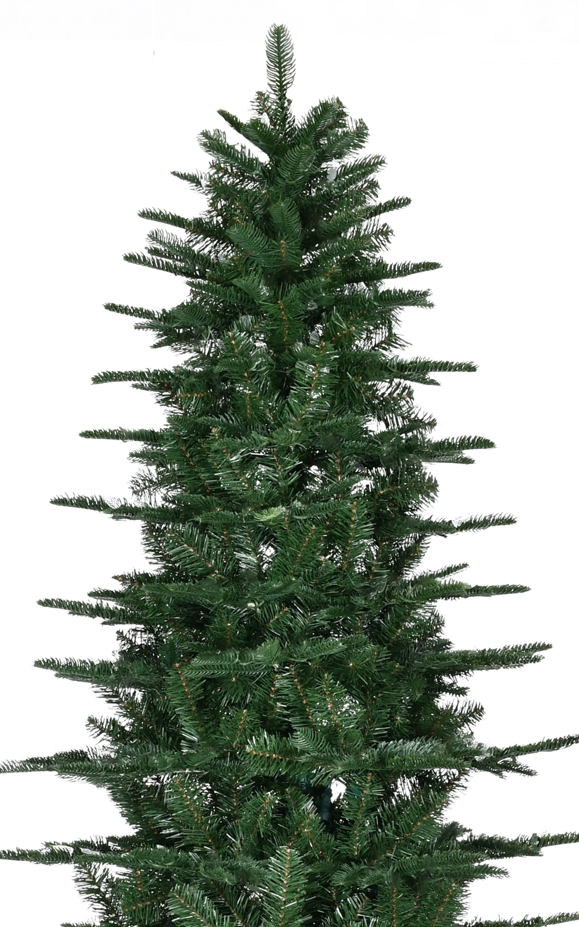 11ft Unlit Green Aspen Fir Christmas Tree - 4269 Tips 77" Diameter with Stand