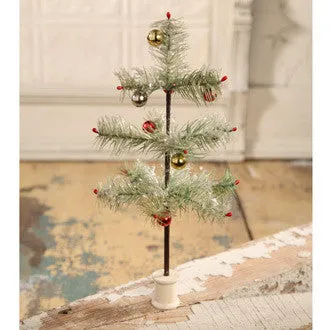 12" Christmas Feather Tree