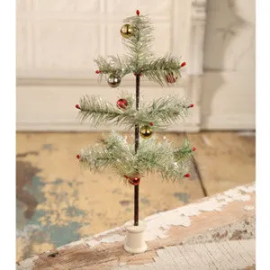 12" Christmas Feather Tree