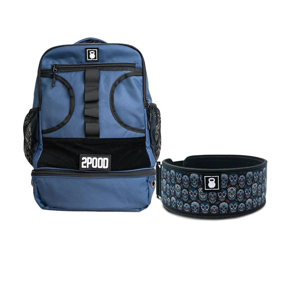 4" Day of the Deadlifts Belt & Backpack 3.0 Bundle
