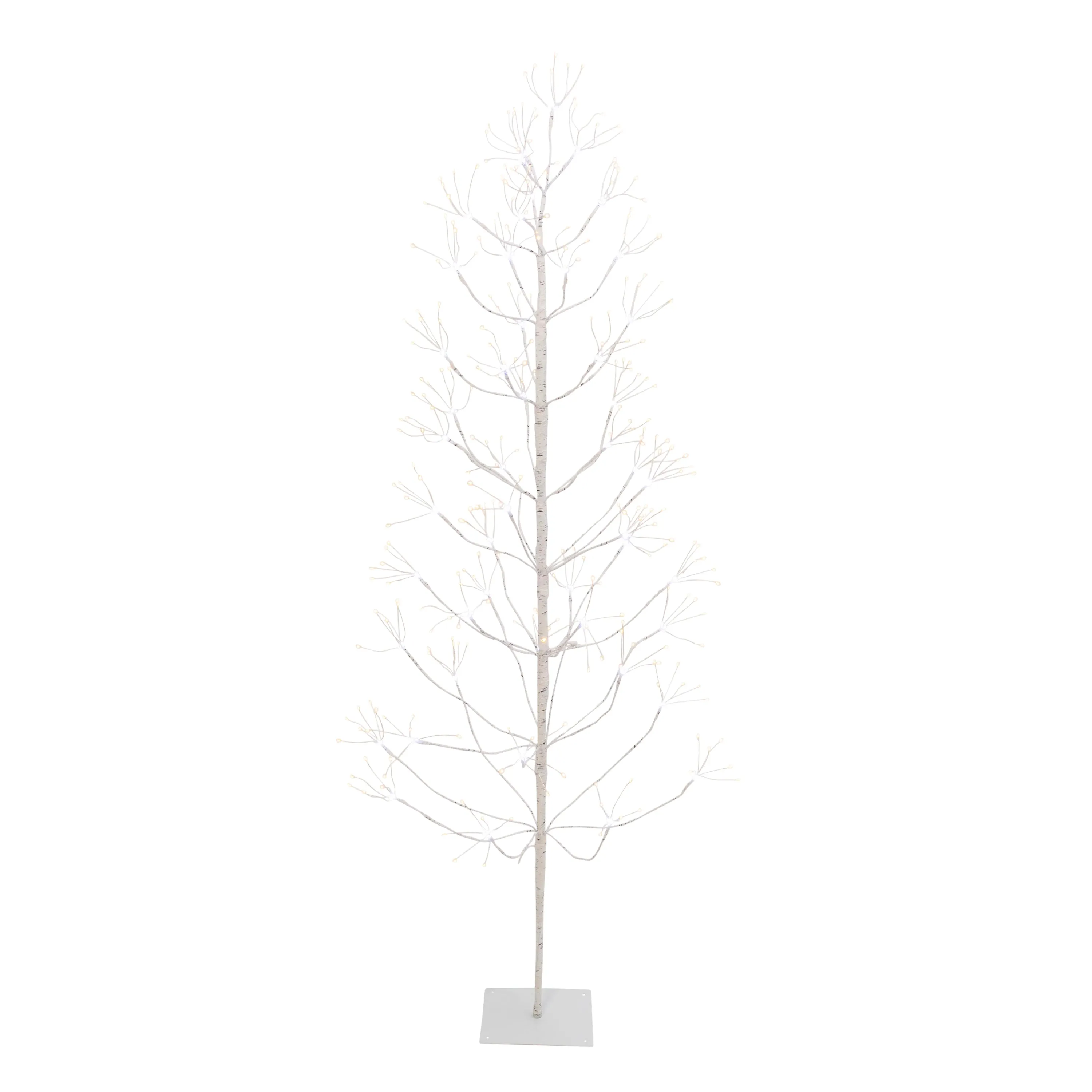 6 ft Tall Birch Tree with 588 LEDs, Multifunction Adapter