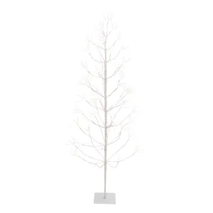 6 ft Tall Birch Tree with 588 LEDs, Multifunction Adapter