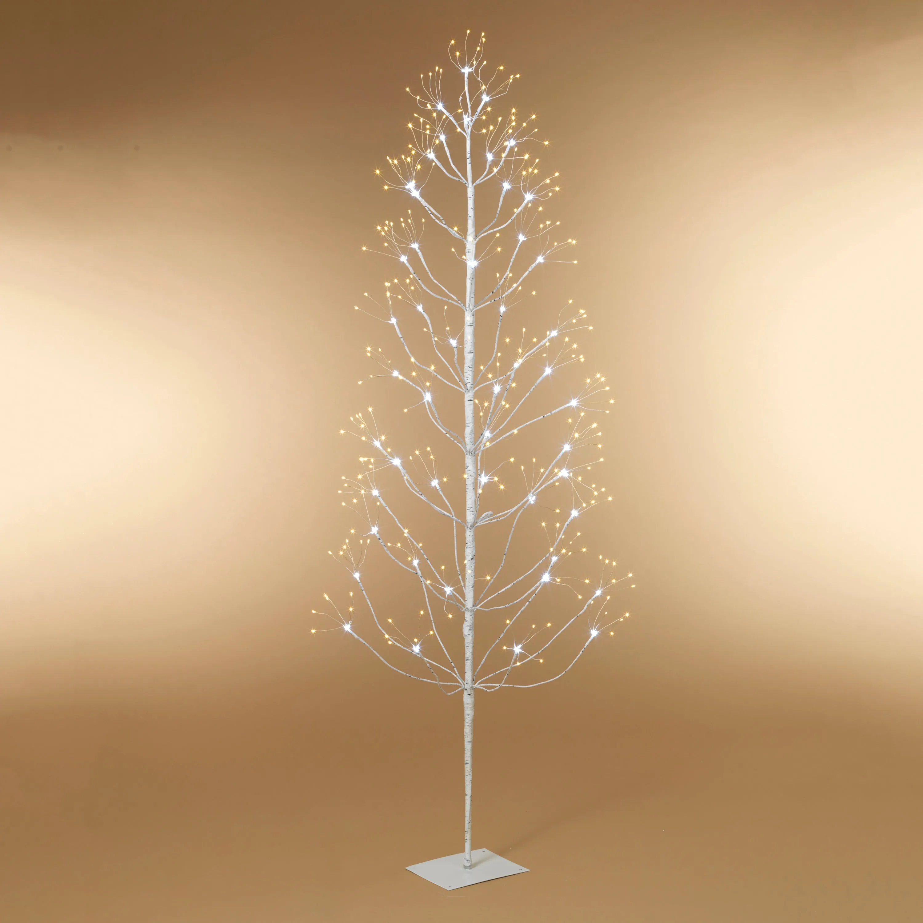 6 ft Tall Birch Tree with 588 LEDs, Multifunction Adapter