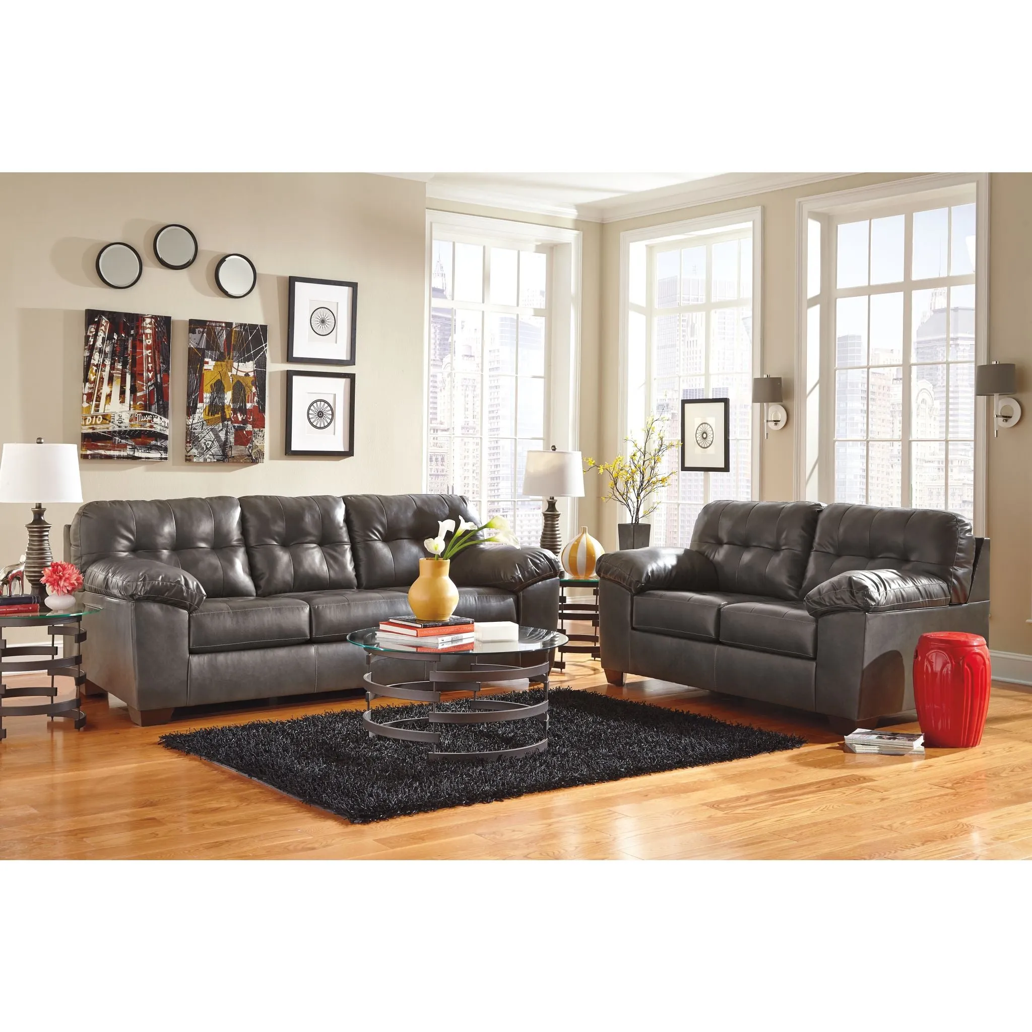 Alliston Loveseat - Grey