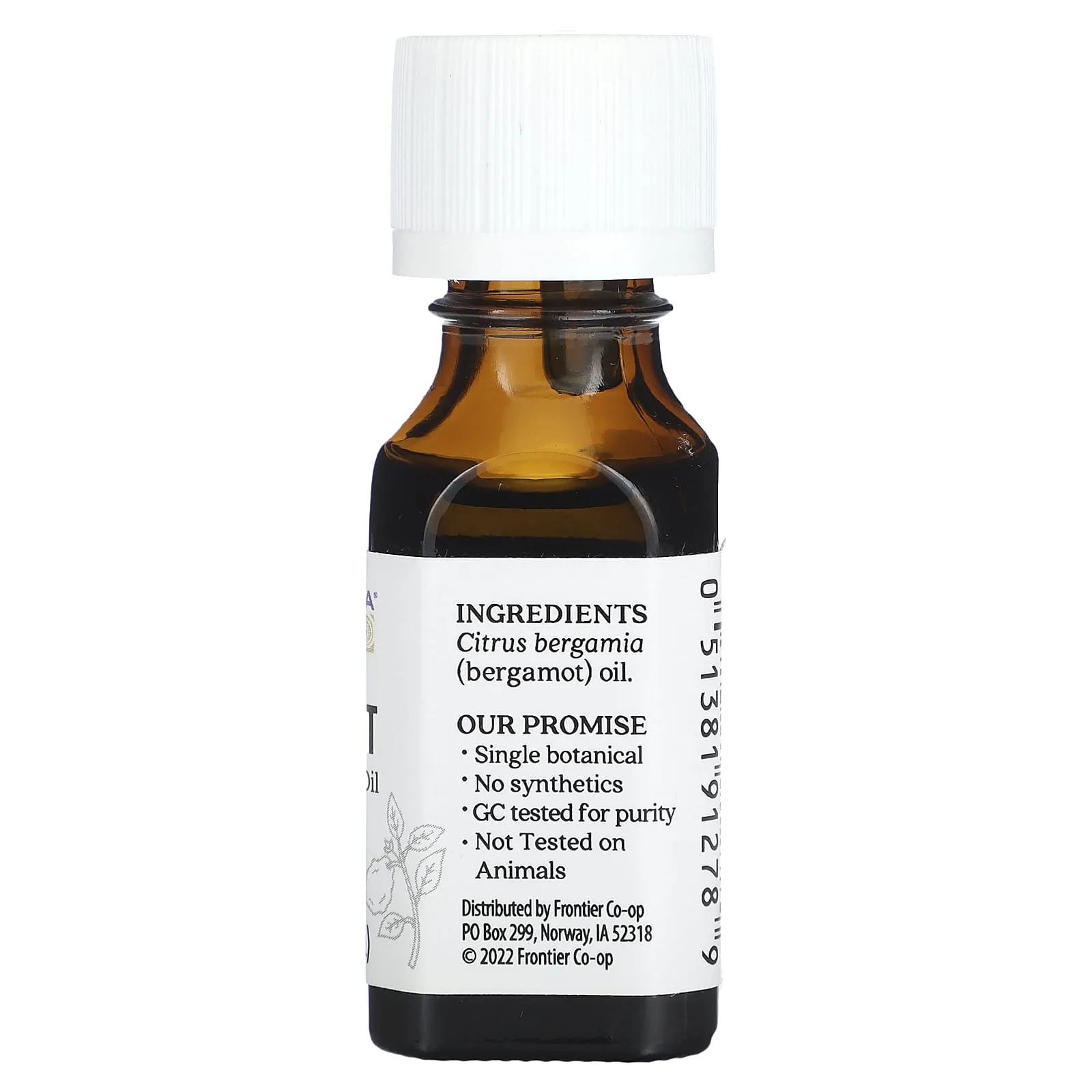 Aura Cacia Bergamot Inspiring Essential Oil 0.5oz