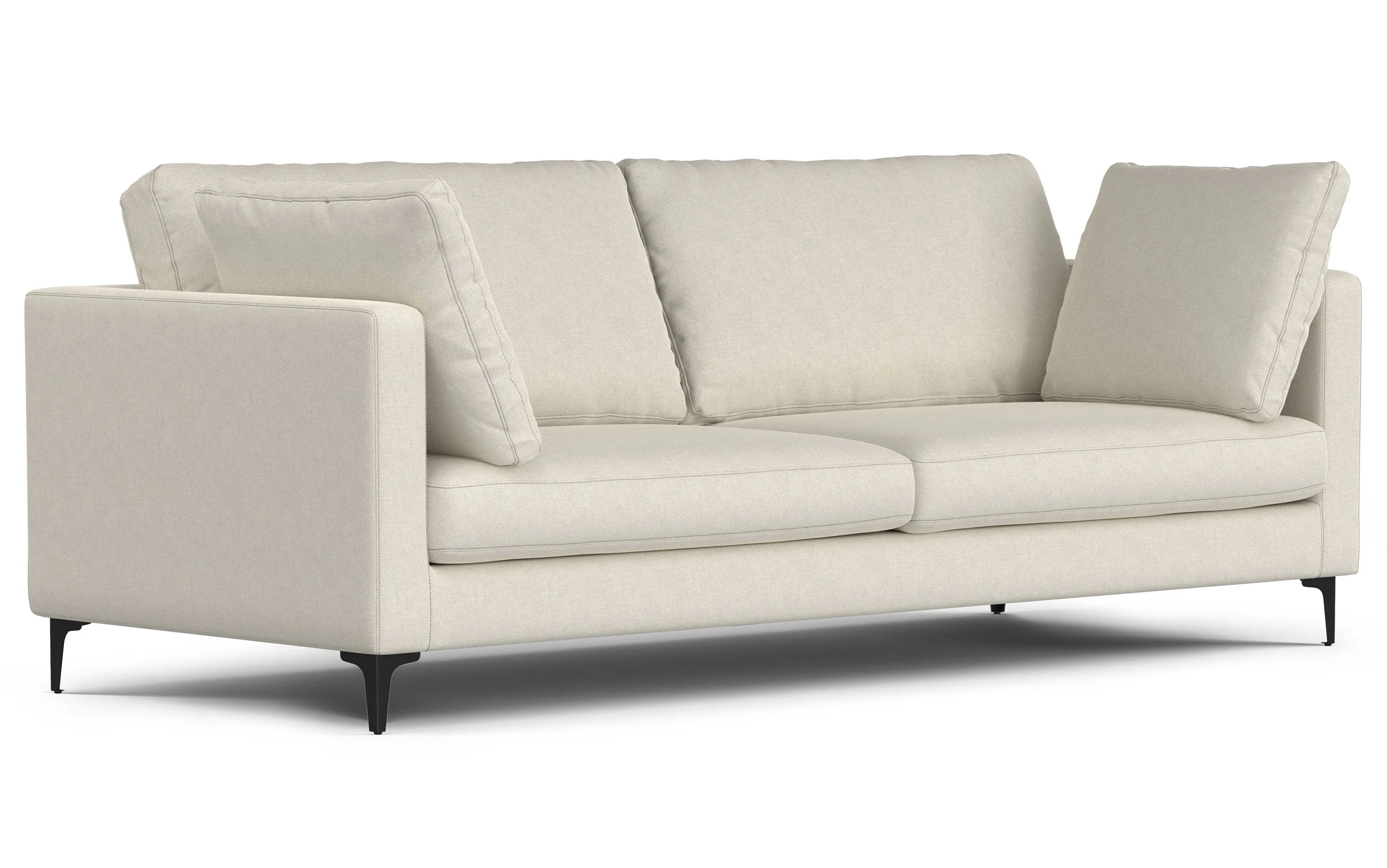 Ava 90 inch Mid Century Sofa