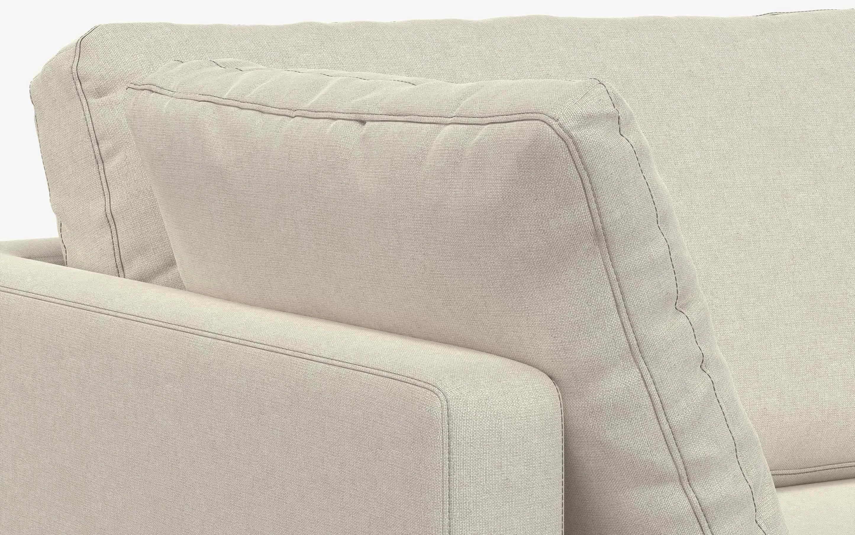 Ava 90 inch Mid Century Sofa