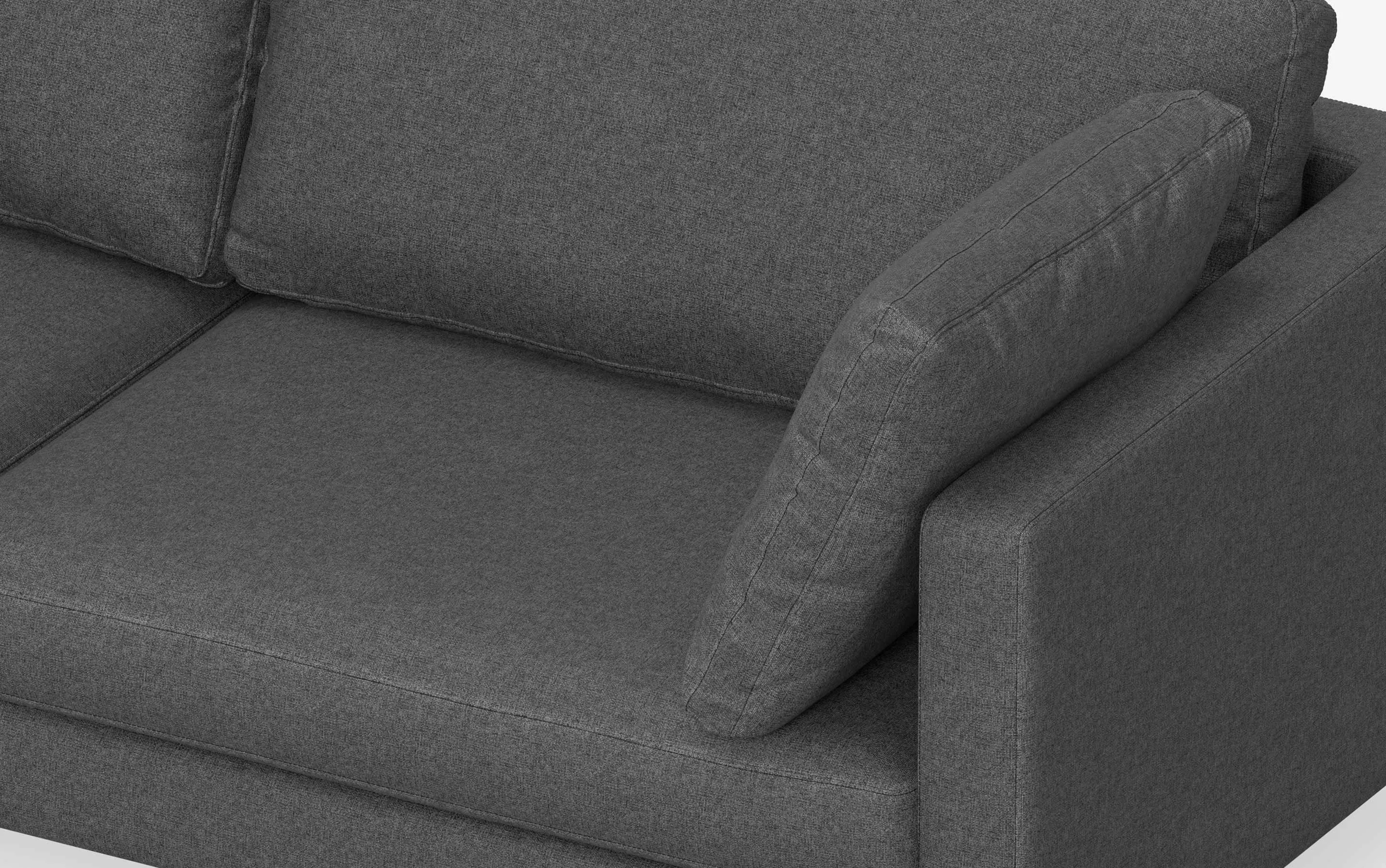 Ava 90 inch Mid Century Sofa
