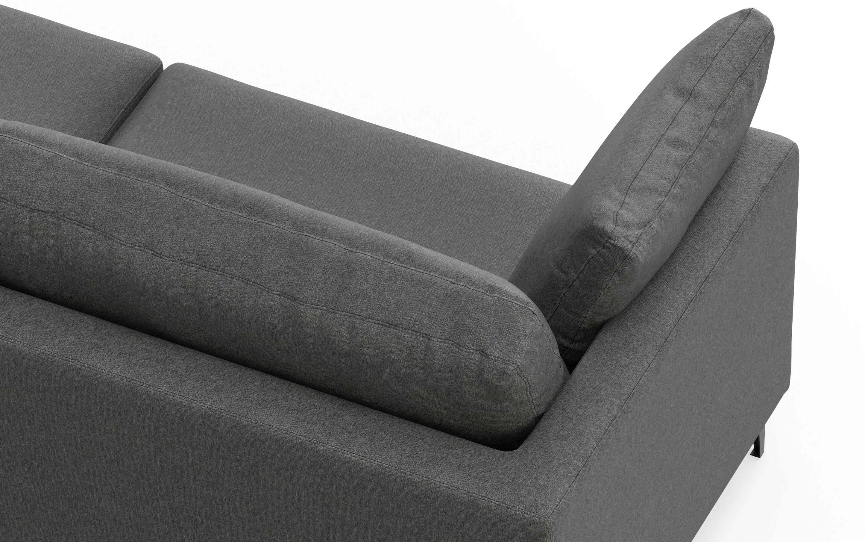 Ava 90 inch Mid Century Sofa