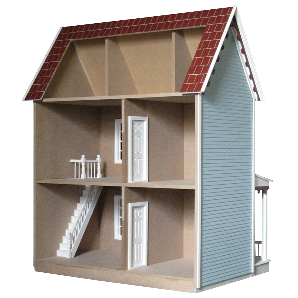 Bannister and Landing Rail Pack (Does not include the stairs)