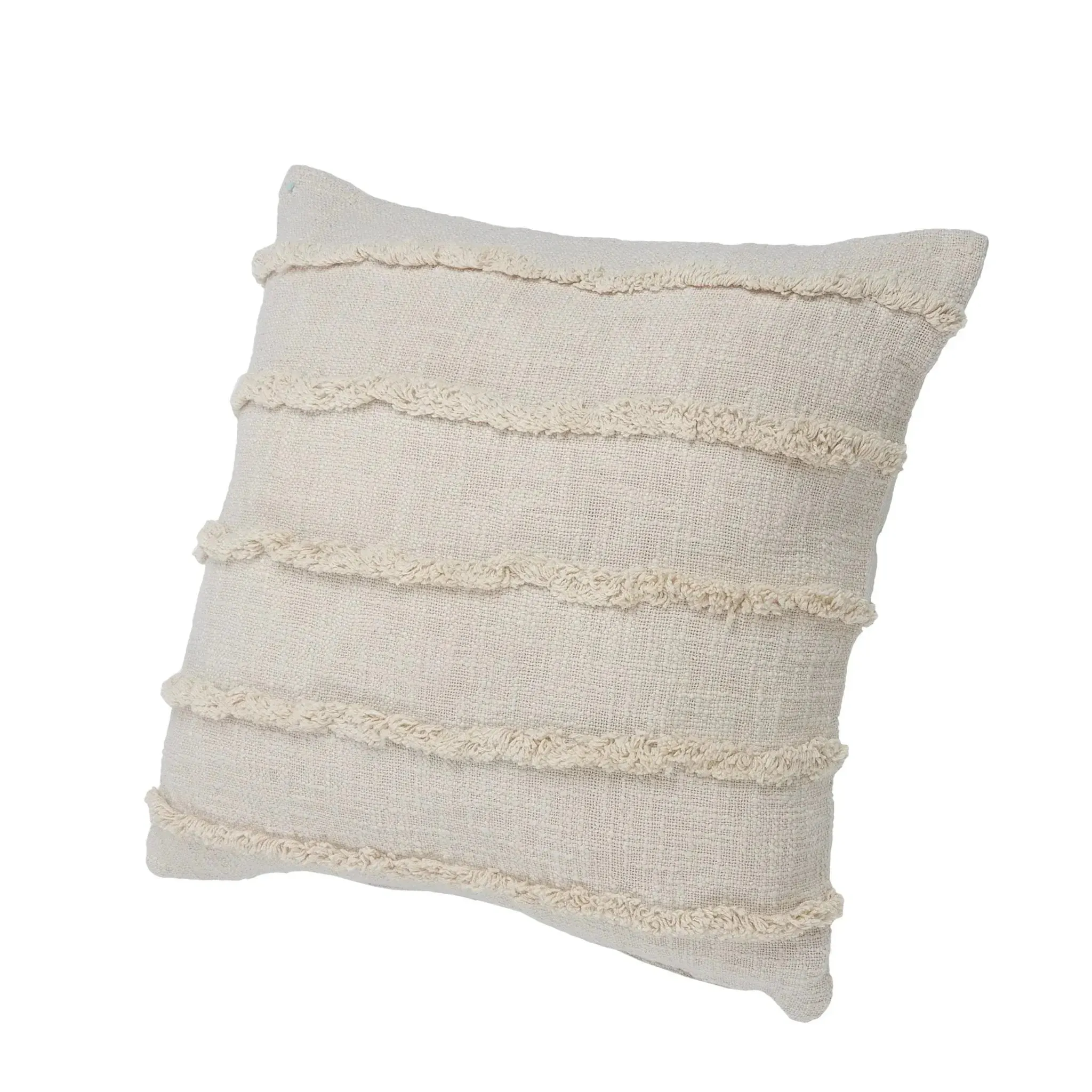 Birch Overtufted Solid  LR07510 Throw Pillow
