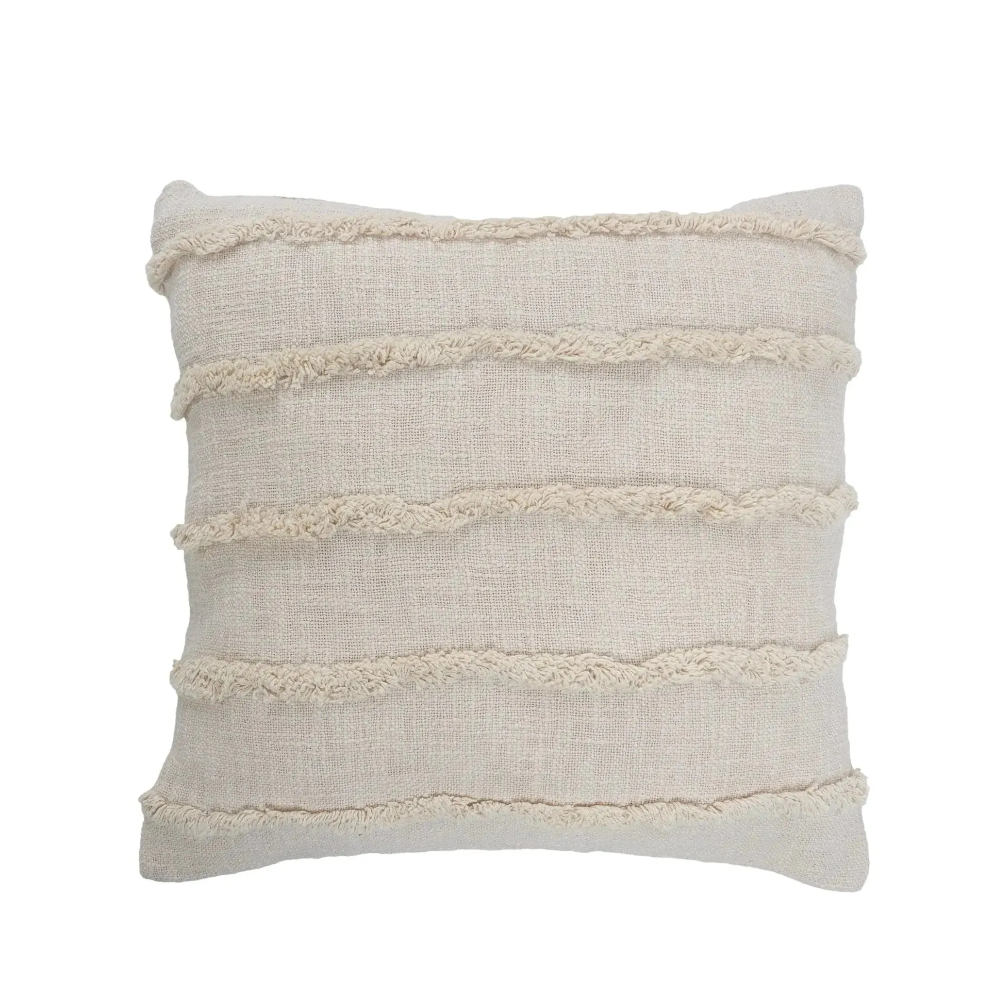 Birch Overtufted Solid  LR07510 Throw Pillow