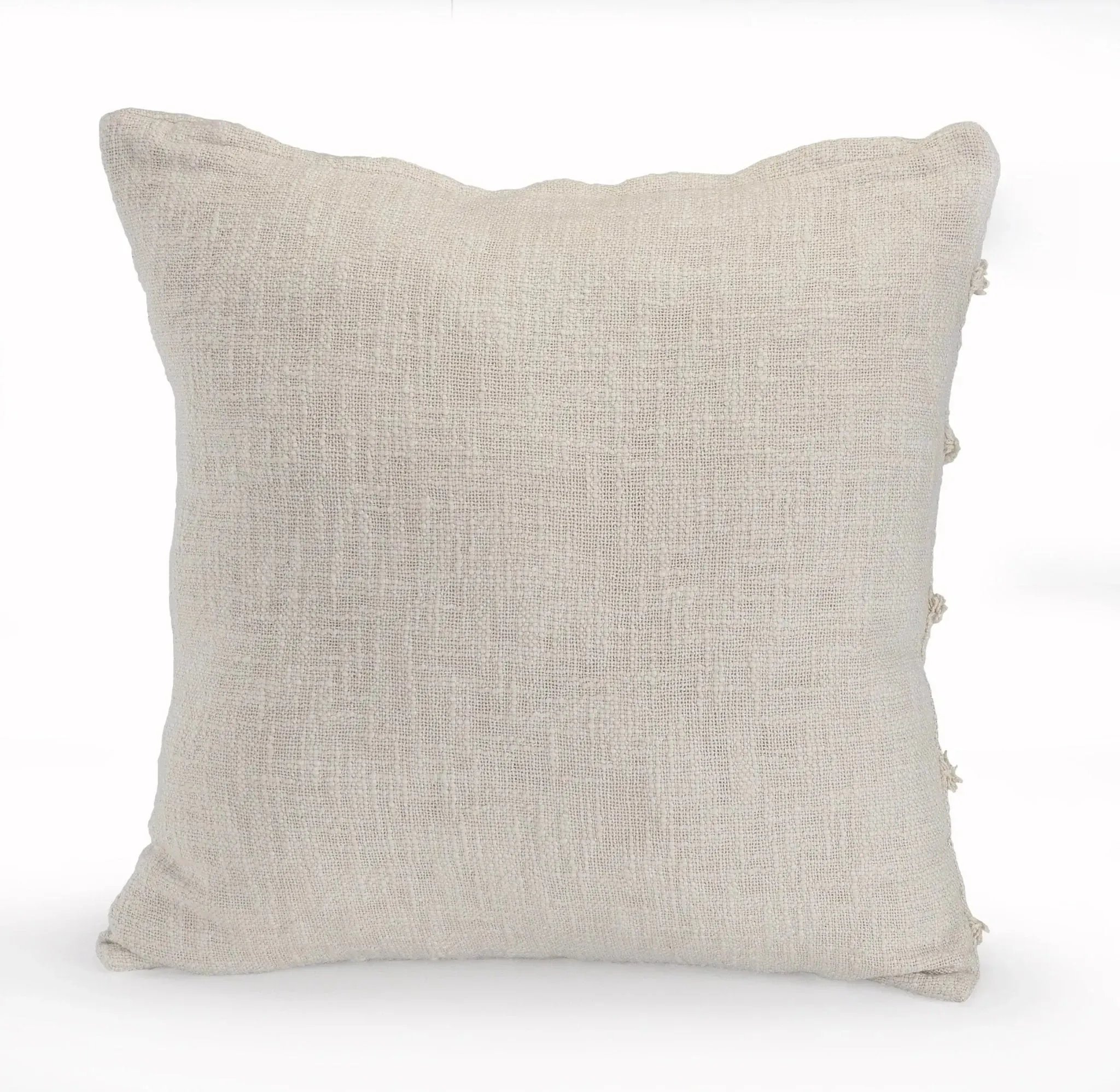 Birch Overtufted Solid  LR07510 Throw Pillow
