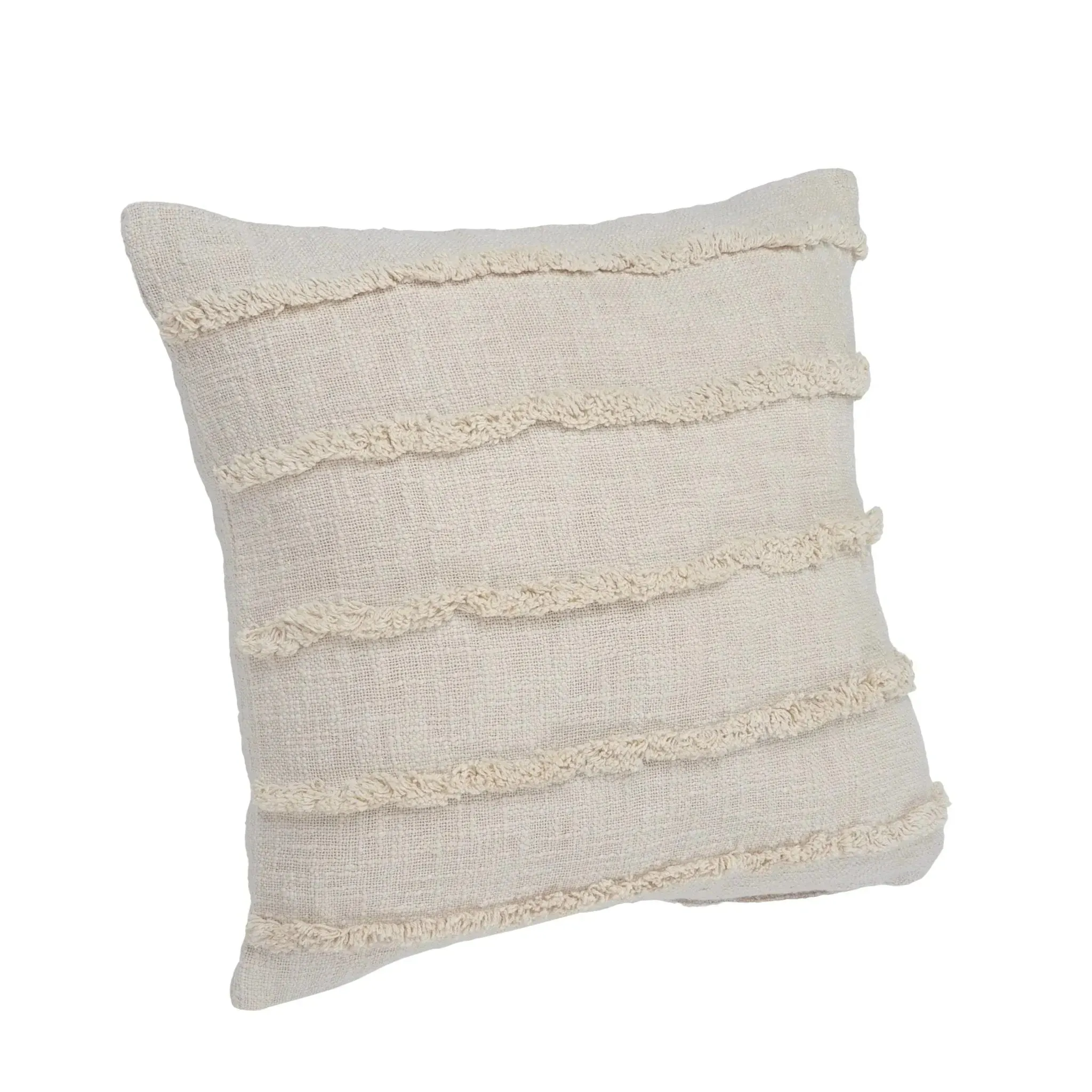 Birch Overtufted Solid  LR07510 Throw Pillow