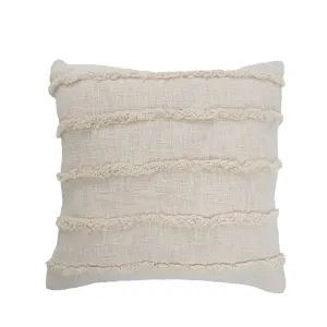 Birch Overtufted Solid  LR07510 Throw Pillow