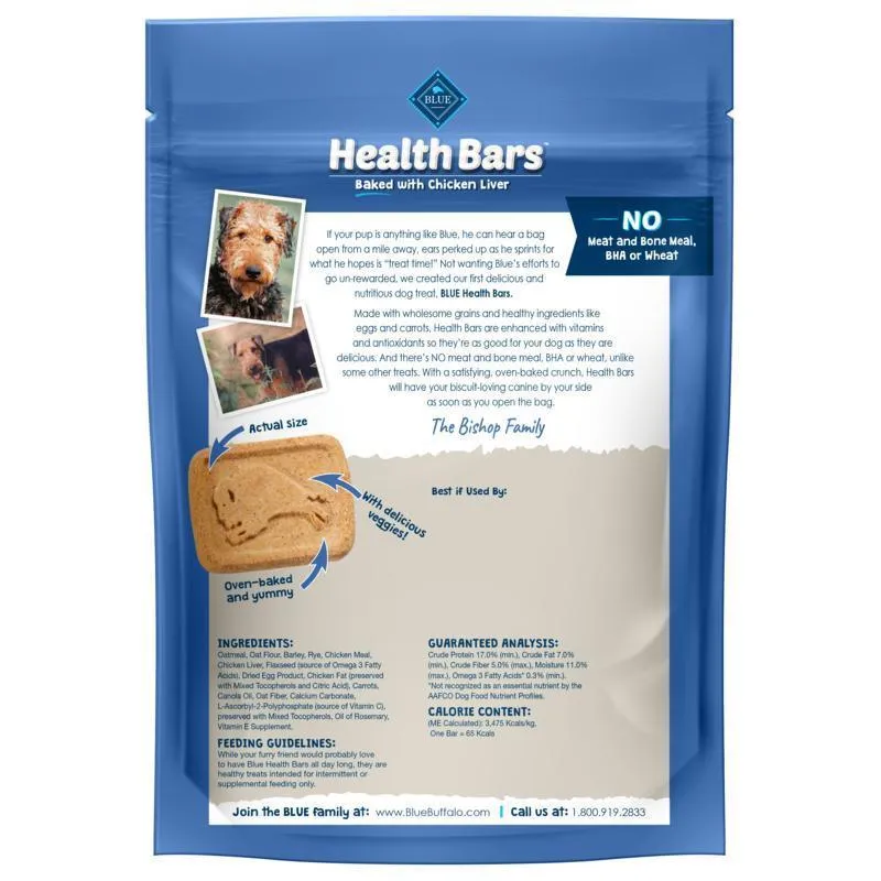 Blue Buffalo Health Bars Chicken Liver Crunch