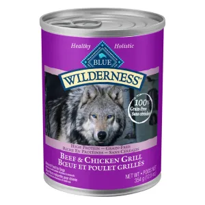 Blue Buffalo Wilderness Beef & Chicken Grill Canned Dog Food