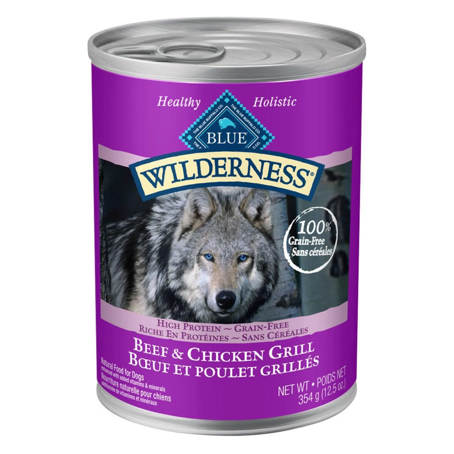 Blue Buffalo Wilderness Beef & Chicken Grill Canned Dog Food