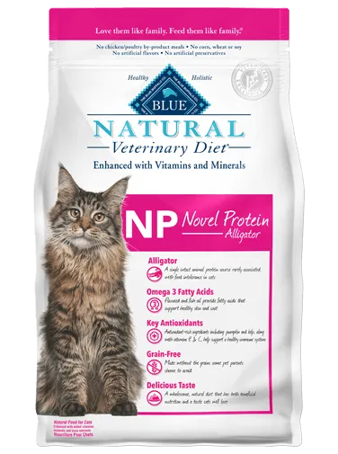 Blue Natural NP Novel Protein Alligator Dry Cat Food
