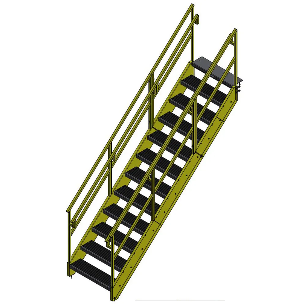 Bluff OSHA Stairway - 11 to 16 Steps