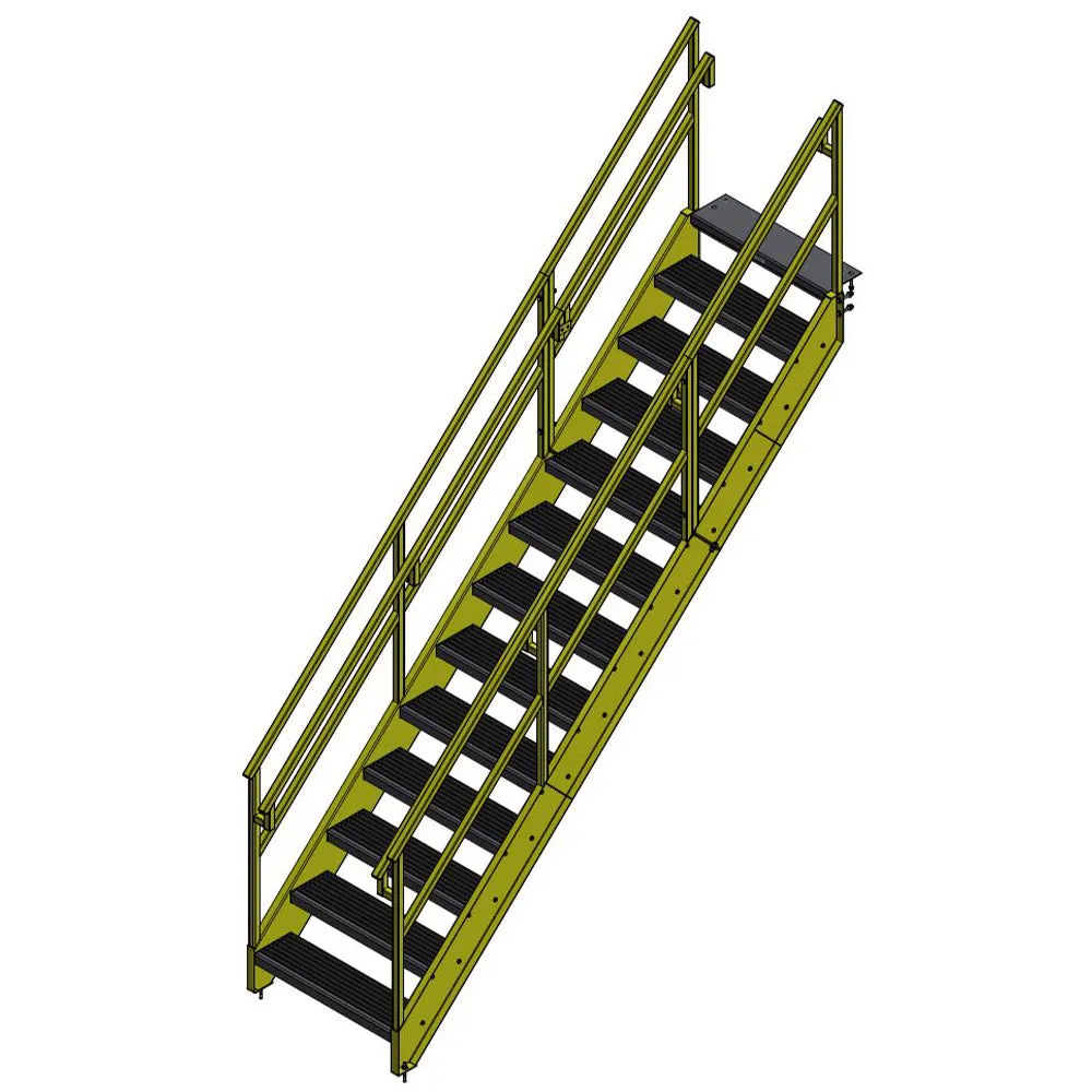 Bluff OSHA Stairway - 11 to 16 Steps