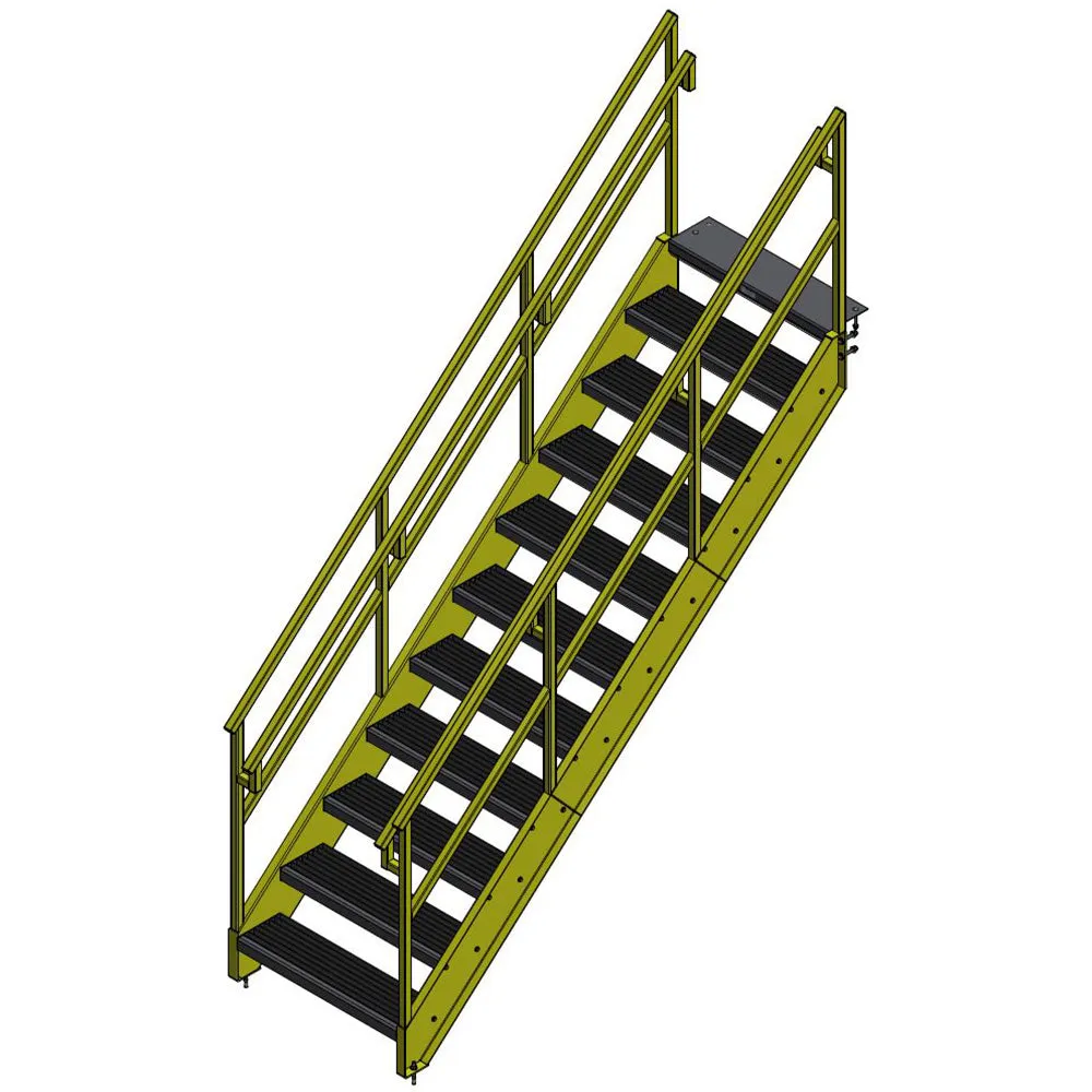 Bluff OSHA Stairway - 11 to 16 Steps