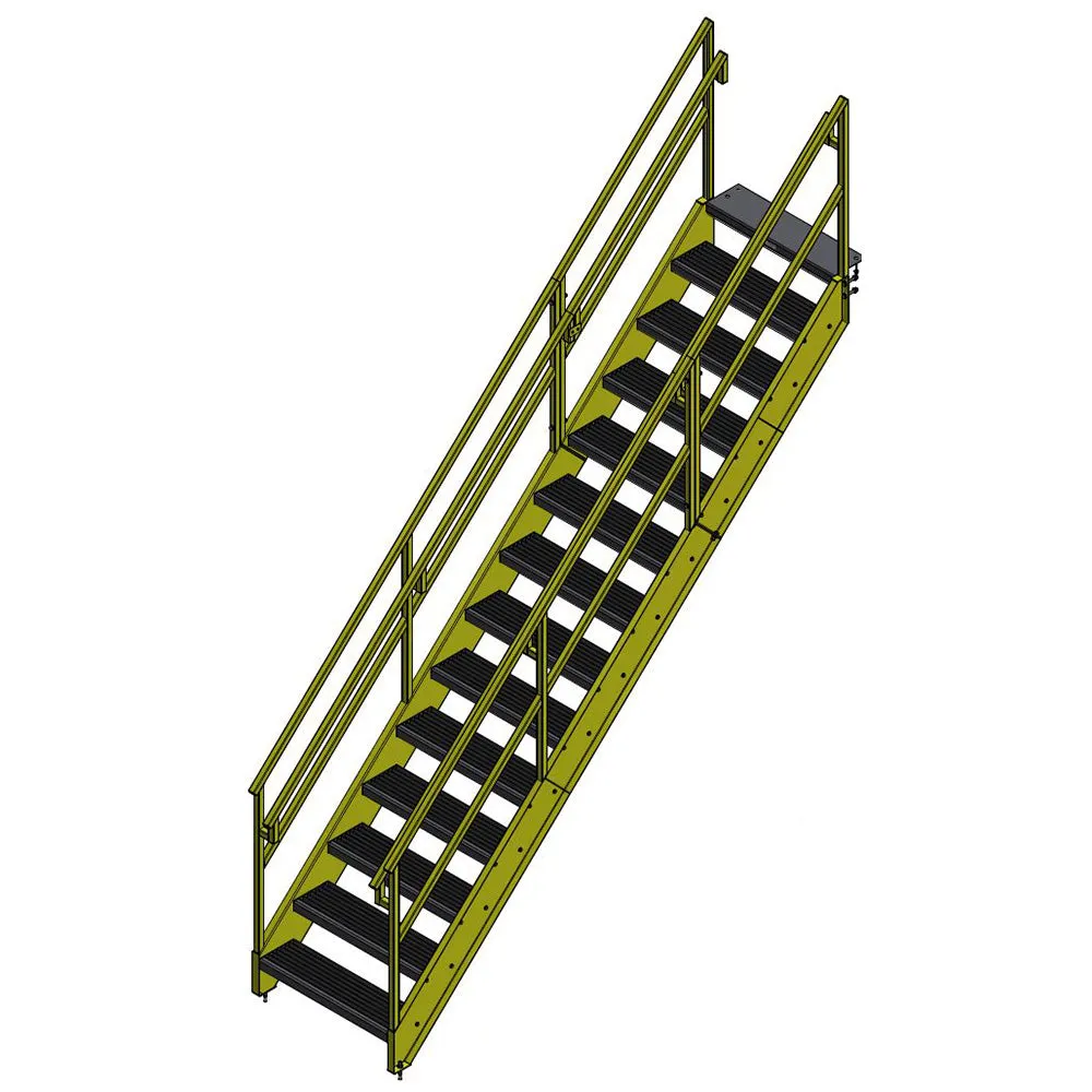 Bluff OSHA Stairway - 11 to 16 Steps