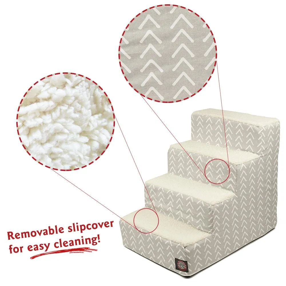 Boho Arrow 4 Steps Pet Stairs (Heavy-Duty)