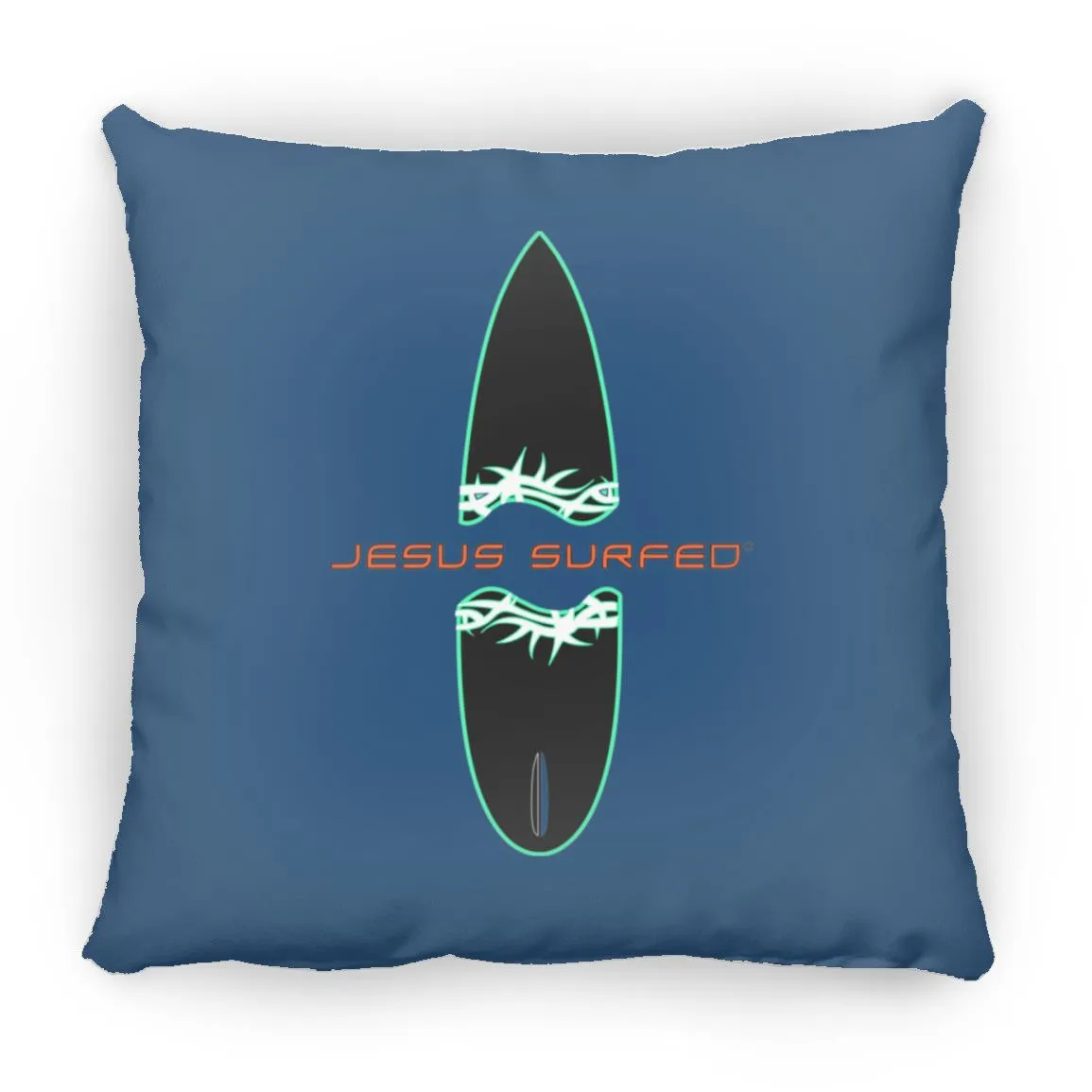 Broken Board - Large Square Pillow