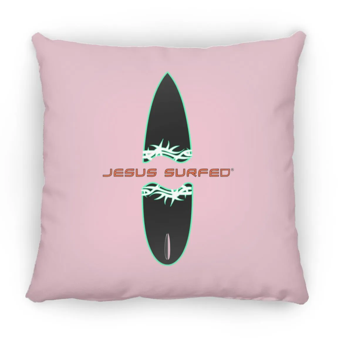 Broken Board - Large Square Pillow
