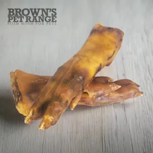 Brown's Natural Dog Treats | Jumbo Pig's Trotter x 2