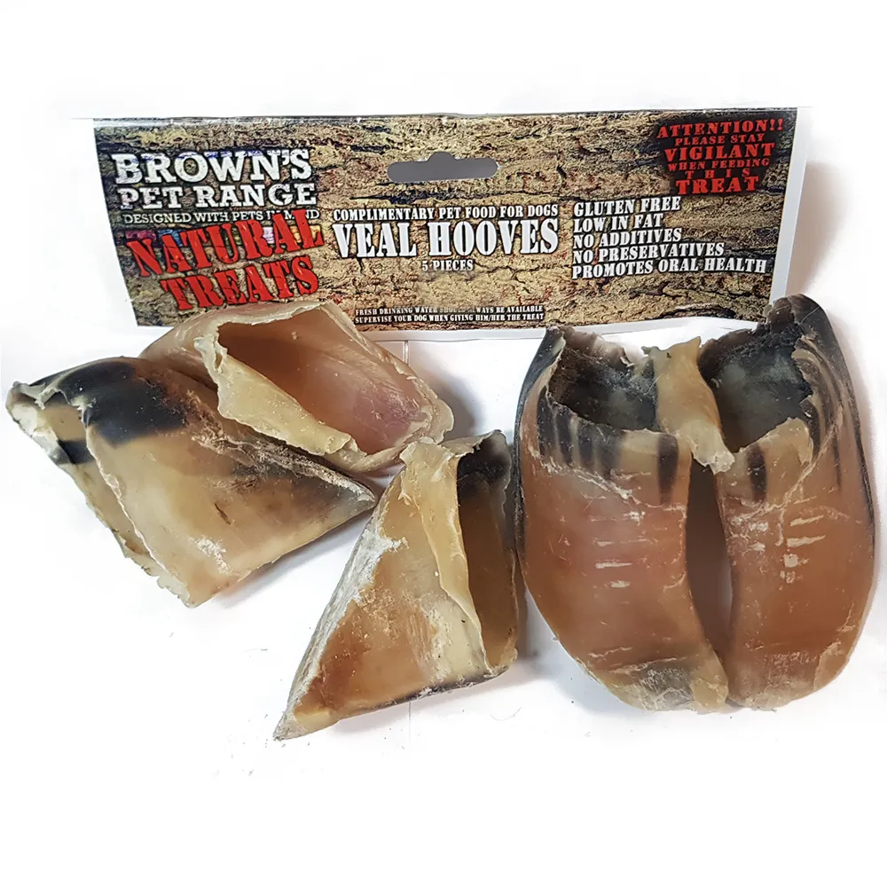 Brown's Natural Dog Treats | Veal Hooves