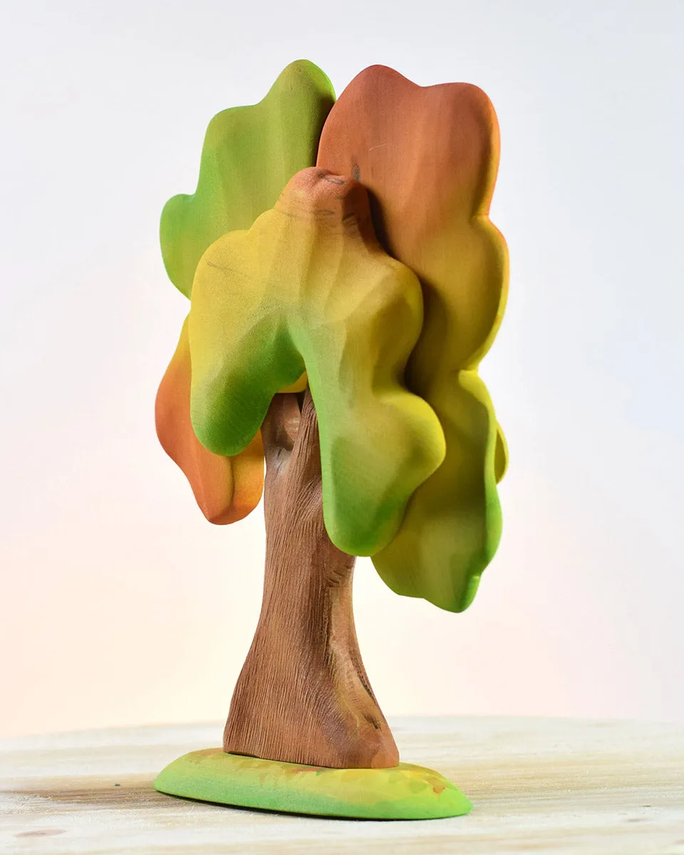 Bumbu Large Wooden Oak Tree - Autumn
