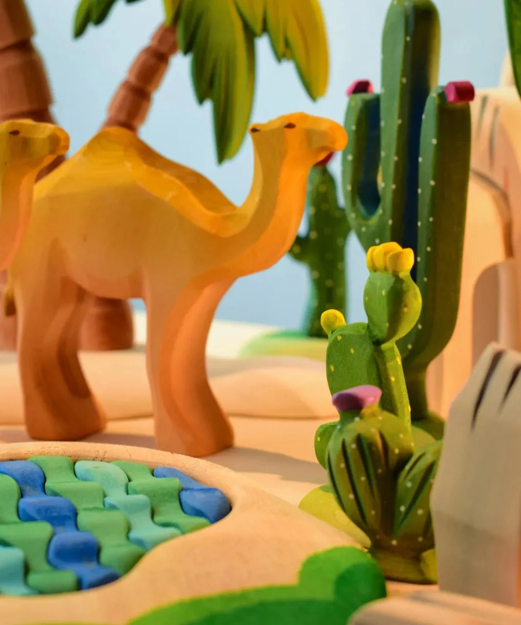 Bumbu Wooden Mexican Cactus