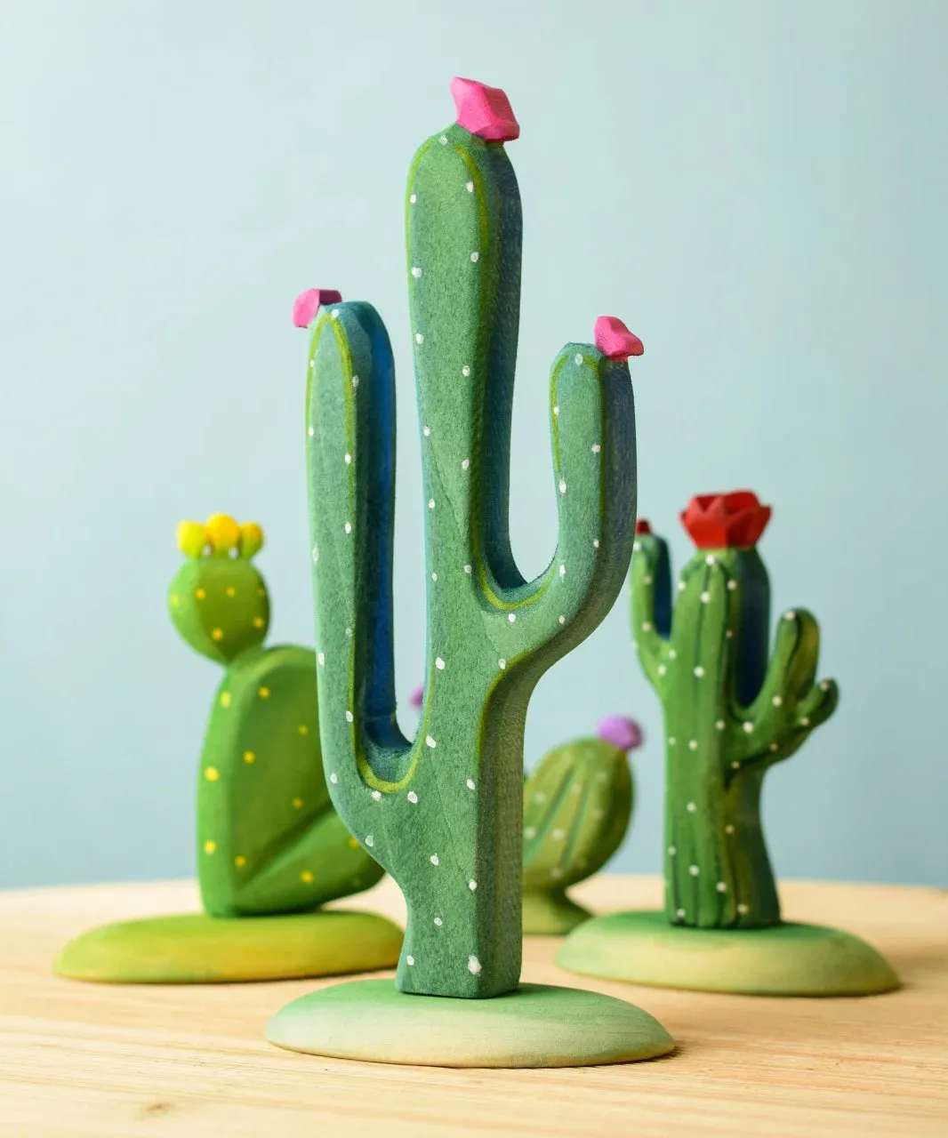 Bumbu Wooden Mexican Cactus