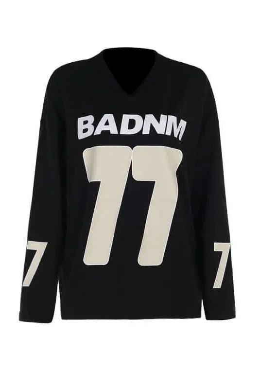 Casual Oversized Jersey Pullover Sweater