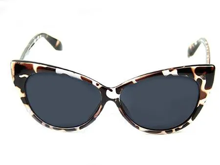 Cat Eye Glasses Leopard