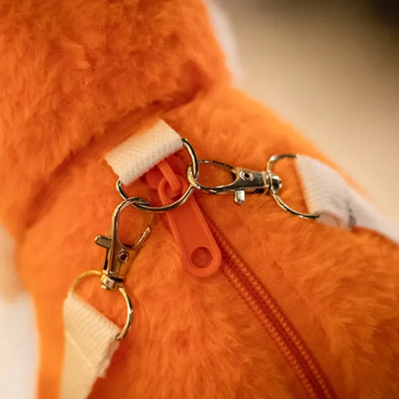Charming Fox Plush Kids Backpack - Ideal for Preschool Adventures