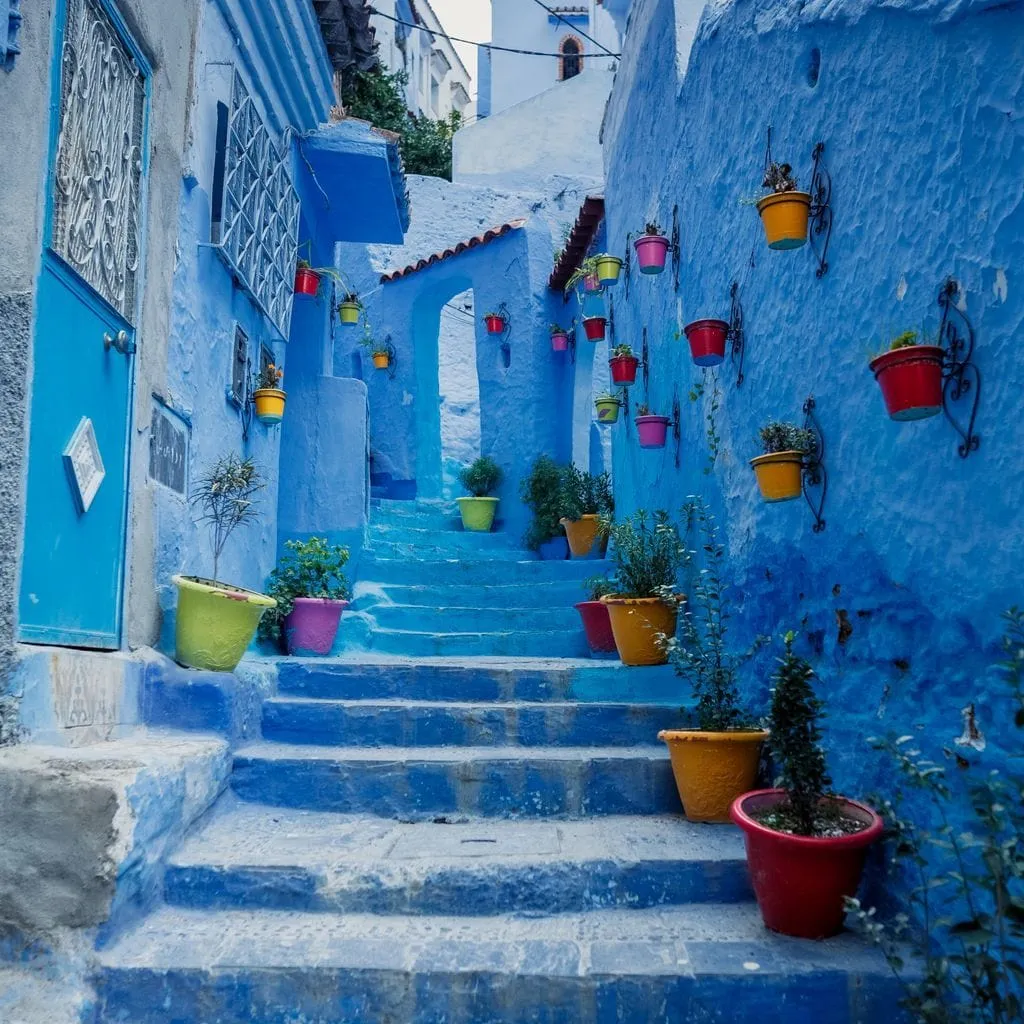 Chefchaouen - Blue village in Morocco
