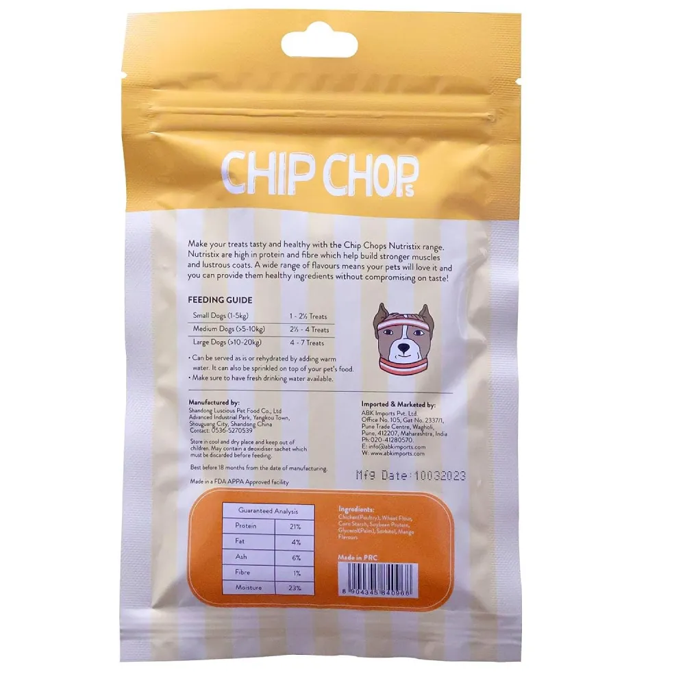 Chip Chops Blueberry, Duck and Strawberry Nutristix Dog Treats Combo (3 x 70g)
