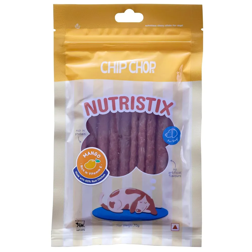 Chip Chops Blueberry, Duck and Strawberry Nutristix Dog Treats Combo (3 x 70g)