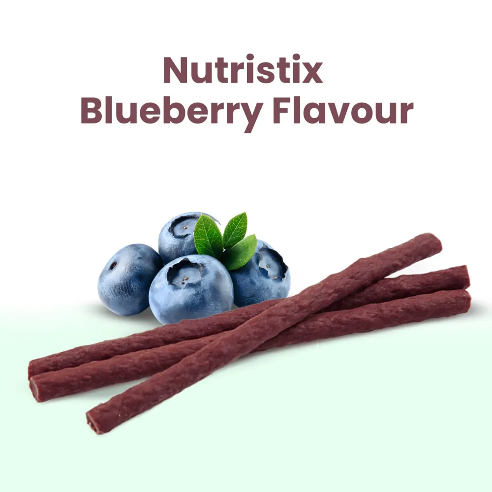 Chip Chops Blueberry, Duck and Strawberry Nutristix Dog Treats Combo (3 x 70g)