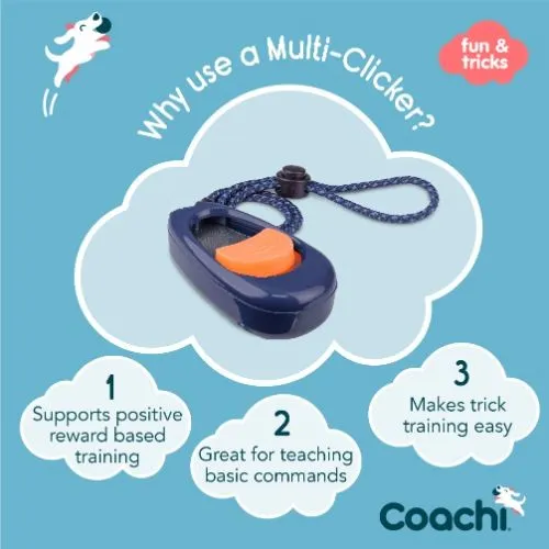 Coachi Navy Training Multi-Clicker