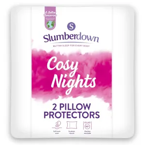 Cosy Nights Pillow Protector 2 Pack