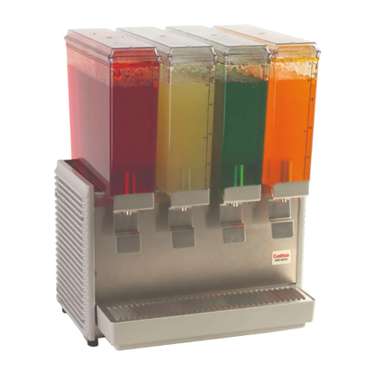 Crathco E49-4 Classic Bubbler Mini Quad Pre-Mix Cold Beverage Dispenser