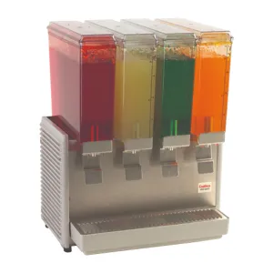 Crathco E49-4 Classic Bubbler Mini Quad Pre-Mix Cold Beverage Dispenser