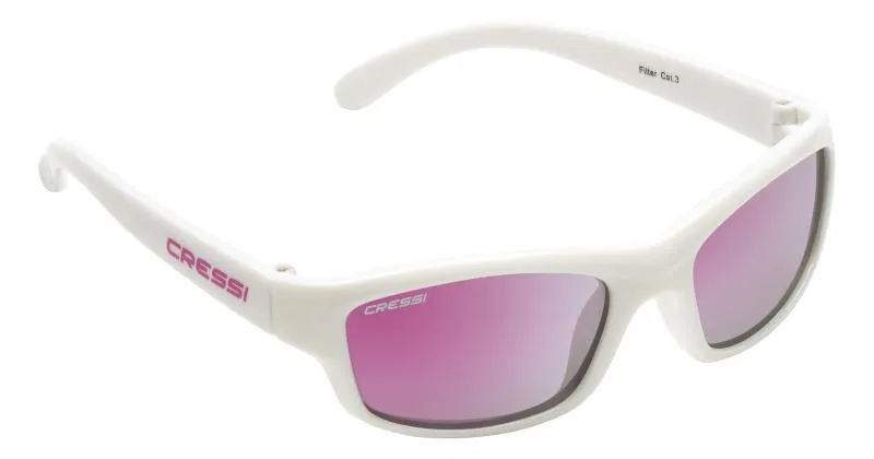 Cressi Yogi Kids's Mirrored Polarized Sunglasses, 2 to 4 Years Old