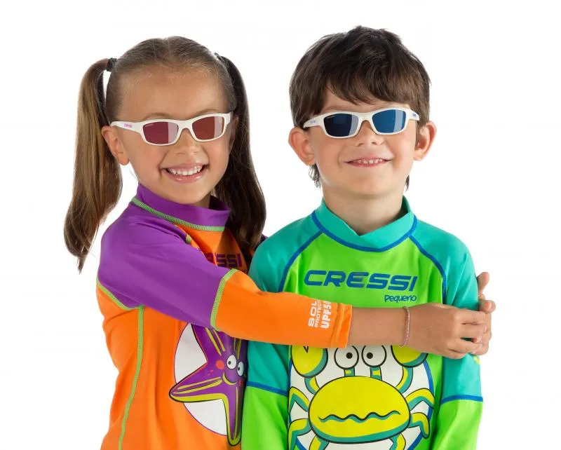 Cressi Yogi Kids's Mirrored Polarized Sunglasses, 2 to 4 Years Old