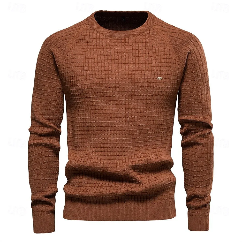 Crew Neck Knitwear Jumper Sweater