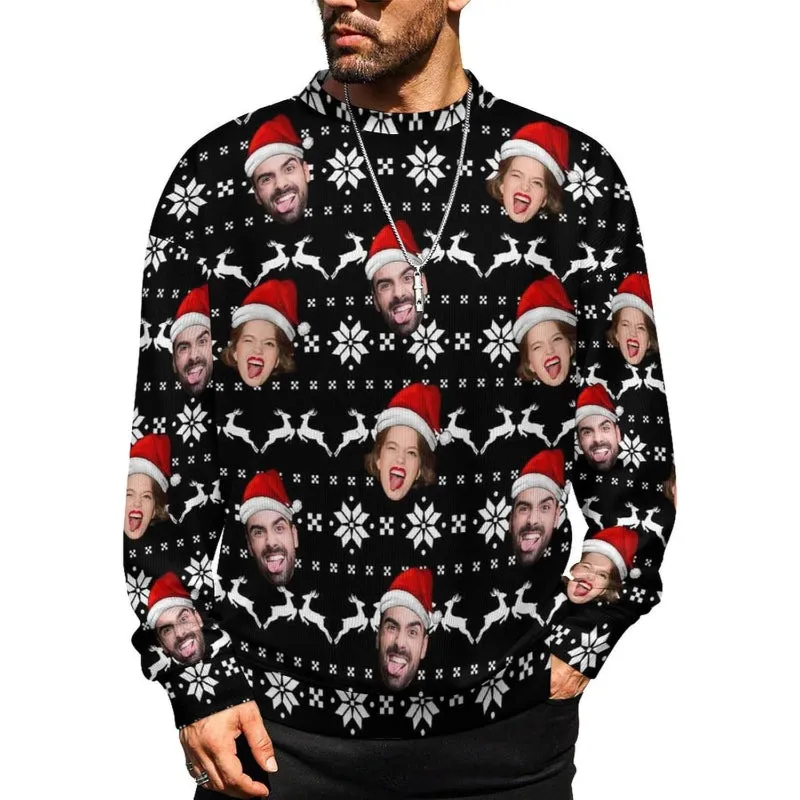 Customizable Personalized Christmas Sweater for the Holidays